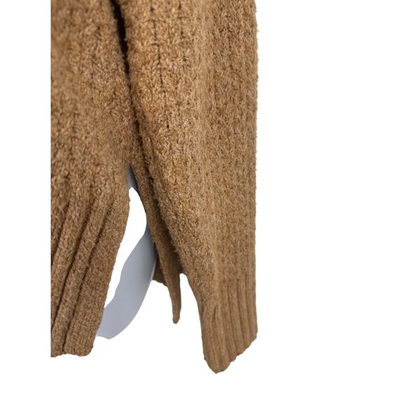 Cupcakes & Cashmere Brown Turtleneck Long Sleeve Sweater Women's Size M - Picture 4 of 10
